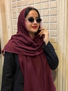 شال نخی درختی دور دانتل