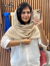 شال حریر وارداتی اشک دور گان 
