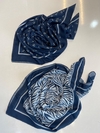 مینی اسکارف چند طرح سورمه ای