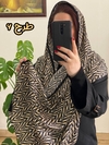 شال کشمیر مشکی