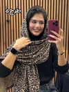 شال مخمل موهر پلنگی