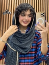 شال پاییزه وارداتی مربعی