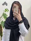 روسری ژاگارد دور دوخت