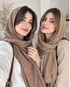 شال پاییزه کوک دوزی