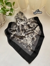 روسری نخی طرح گل