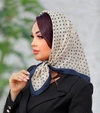 مینی اسکارف نخی خالدار کوچیک