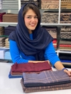 روسری نخی لنین زری دوزی 