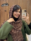 شال نخی شکوفه 