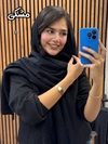 شال پلیسه موهر مخمل