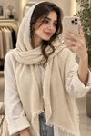 شال حصیری بیسکویتی دور ریش