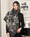 روسری نخی دور دست دوز قاجار
