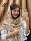 شال مخمل موهر چاپی 