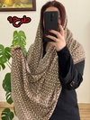 شال کشمیری بژ
