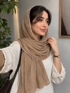 شال نخی پلیسه دور مروارید 