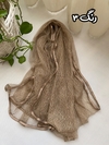 شال حریر عنکبوتی دور گان وارداتی