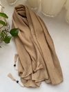 شال برشکا نخی آویز چوبی