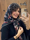 روسری نخی دور دست دوز 