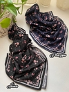 مینی اسکارف نخی نقطه گل