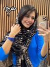 شال مخمل موهر چاپی 