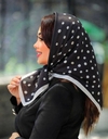 مینی اسکارف خالدار 