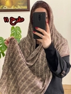 شال کشمیری بژ