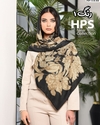 روسری نخی دور دست دوز قاجار