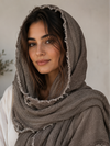 شال نخی سنگشور دور ریش