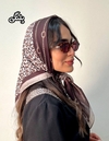 مینی اسکارف قهوه ای 