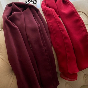 شال حریر ساده