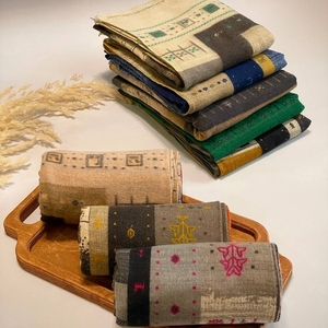 شال موهر لبه ریش طرح اسب