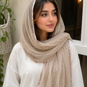 شال حریر عنکبوتی دور گان وارداتی