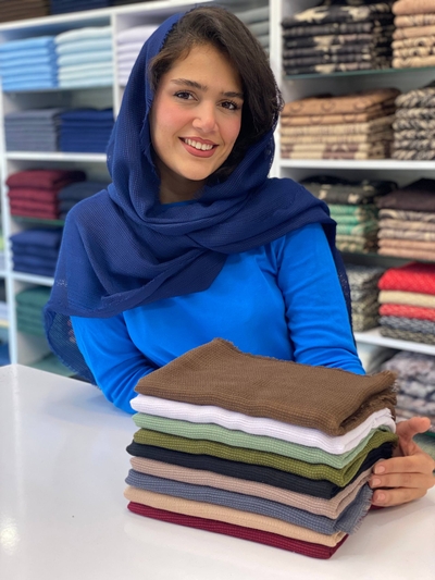 شال حصیری وارداتی دور ریش