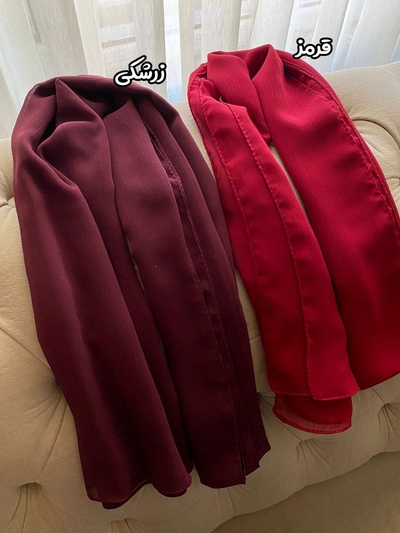 شال حریر ساده