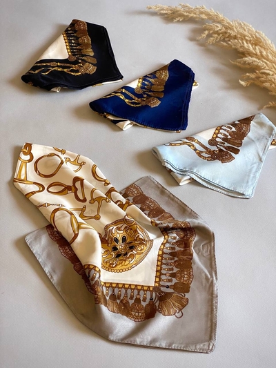 روسری مینی توییل زنجیری 