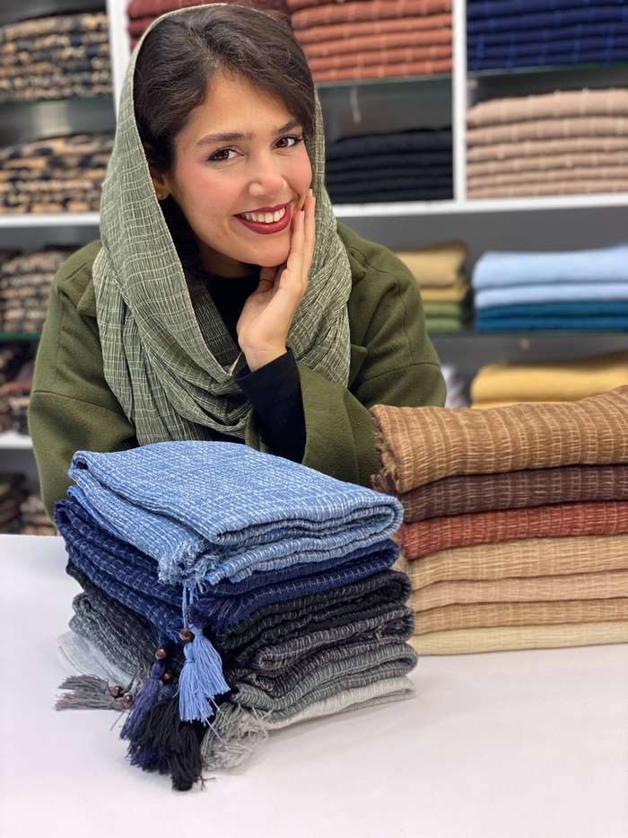 شال نخی برشکا کوکی 