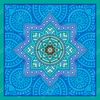 طرح رایگان لایه باز اسلیمی فیروزه ای با ابعاد بزرگ