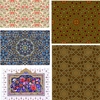 5 پس زمینه اسلیمی با طرح مذهبی