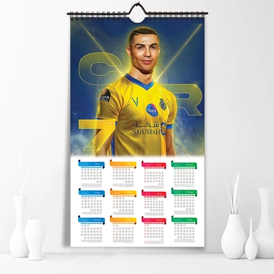 تقویم 1403 رونالدو با لباس النصر