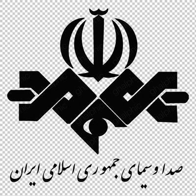 آرم png صدا سیما با ابعاد بزرگ