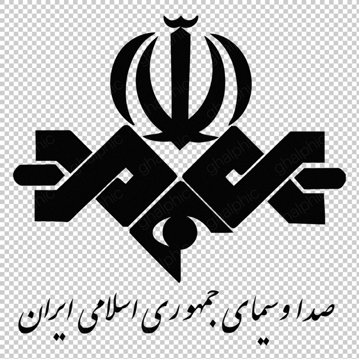 آرم png صدا سیما با ابعاد بزرگ