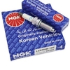 شمع NGKیورو 4 (LZKR6B-E)94937تک پلاتین جعبه آبی هیوندایی مناسب خودرو پراید(4عدد)